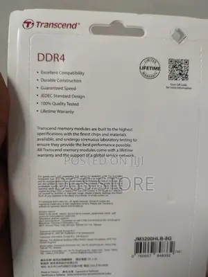 Transcend DDR4 3200 8gb Memory