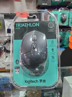 Logitech M720 Triathlon Multi-Device Wireless Mouse, BT