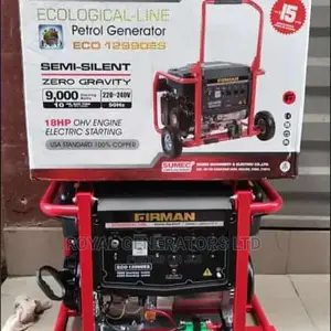 10kva Original Sumec Fireman Petrol Generator Semi Silent