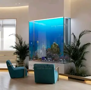 Half Wall Exotic Aquarium