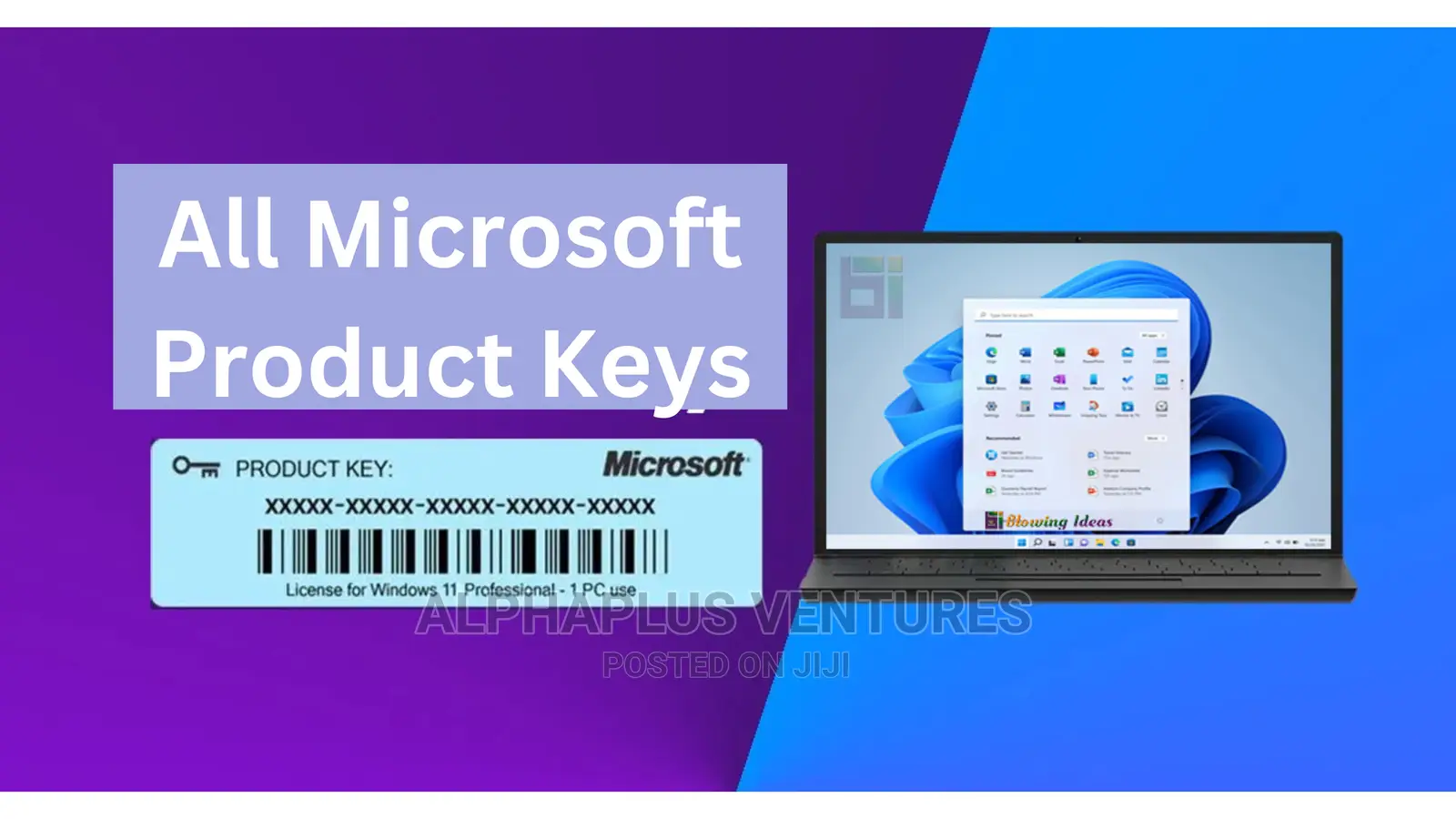 All Microsoft Product and Activation Keys