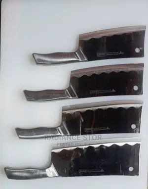 Stainless Steel Butcher Knife Available in Different Sizes
