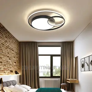 Luxury Ceiling Mounted LED Flush Chandelier Light.