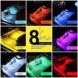 Car Fashionable Desco Floor Multicolour LED Light