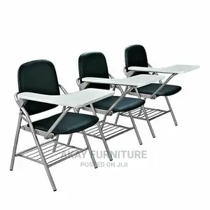Foldable Training Chairs With Writing Pad