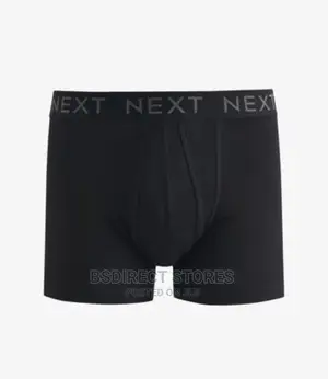NEXT Black a-Front Luxury Men Cotton Boxers Pack of Eight