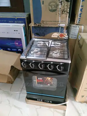Nexus Gas Cooker-Nx-5055 Wit Adjustable Legs