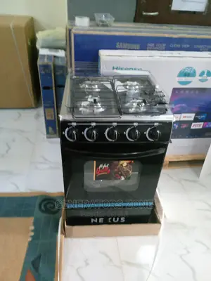 Nexus 4 Burner Standing Gas Cooker (4+0) Nx-5055b With Oven