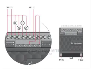 Grenton I/O Module 8/8, Din, Tf-Bus