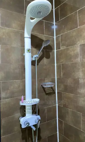 White Temperature Shower Set