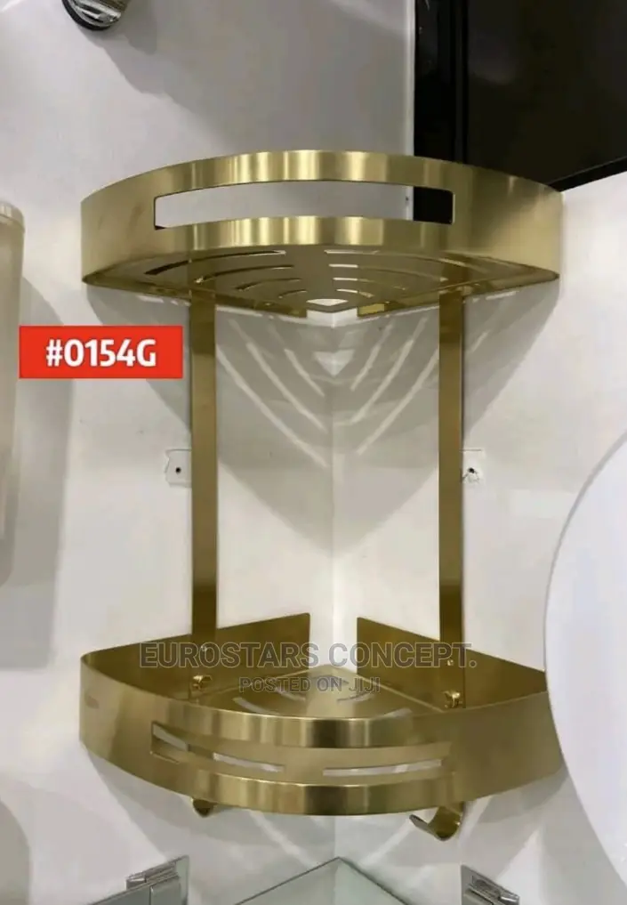 Gold Double Shelf