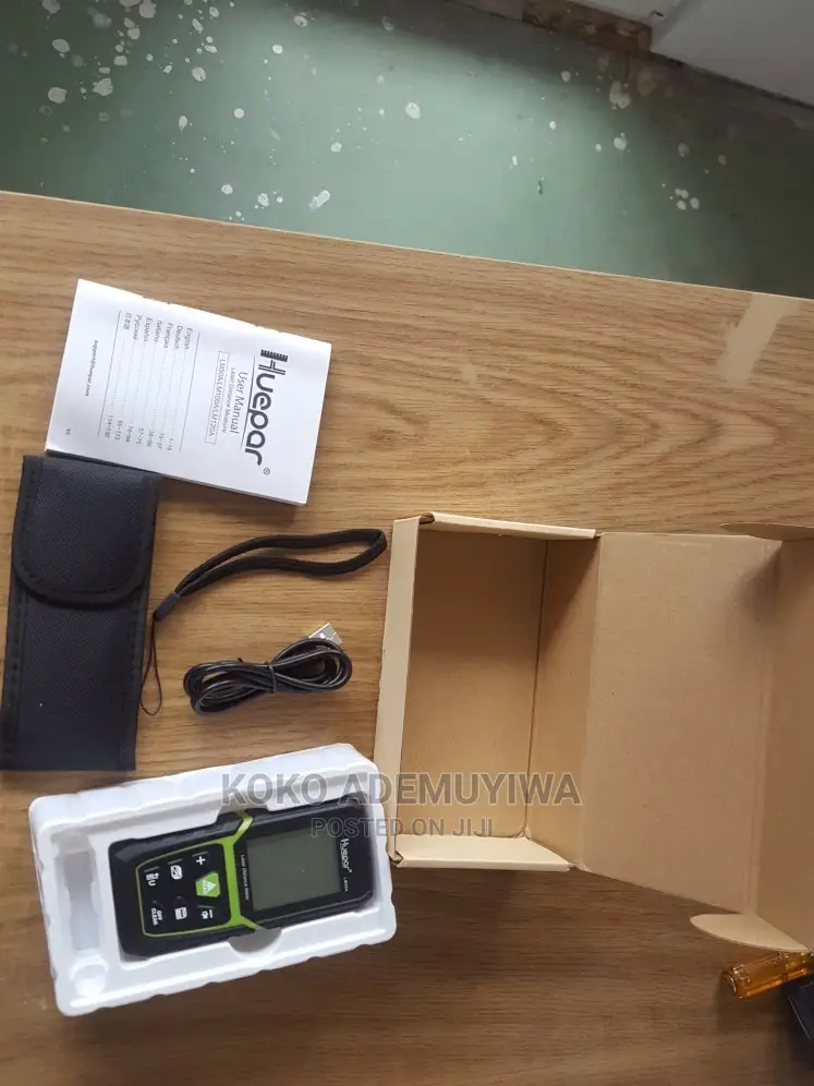 Laser Distance Meter(120m) + Angle Sensor
