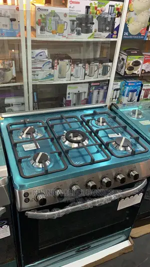 Brand New AKAI(60by90)5borner All Gas Standing Cooker/