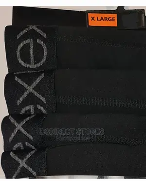 NEXT A-front Black Luxury Men Cotton Boxers Pack Of Four