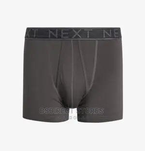 NEXT A-front Grey/Black Luxury Cotton Boxers Pack Of Four