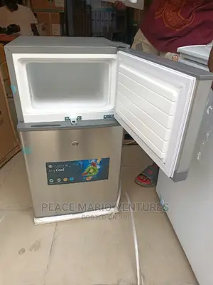 Glamstar Quality Table Top Double Door Refrigerator, Up Frz