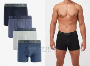 NEXT Blues a-Front Luxury Men Cotton Boxers Pack of Four