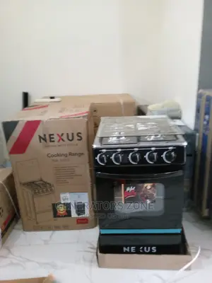 Nexus (4+0) 4 Burner Gas Cooker- Nx-5055b ( Easy Clean)