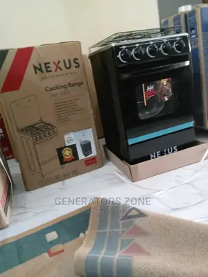 Nexus Gas Cooker-Multi-Cooker|4 Burner-Nx-5055b(Easy Clean)