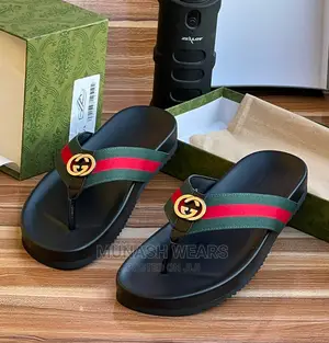 Gucci Leather Slipers