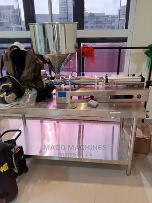 Paste Filling Machine Pneumatic With Air Compressor