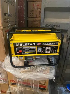 Brand New ELEPAQ 3.5KVA Generator/Manual/100c/O Copper Coil/