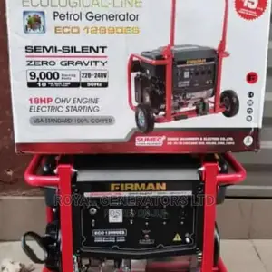Sumec Firman 10kva 230V Petrol Generator.