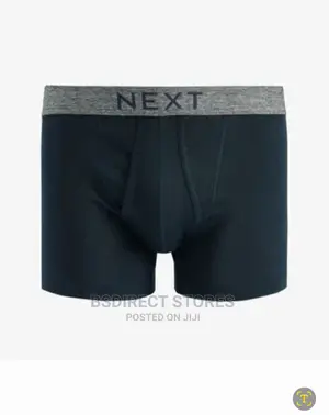 Next a-Front Grey/Navy Luxury 100% Pure Cotton Men Boxers