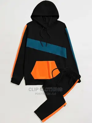 Multi Color Hoodie and Joggers