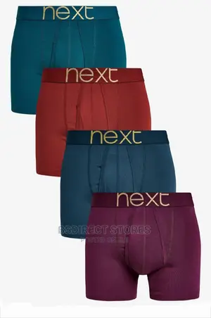 NEXT A-front Rich Colours Luxury Men Cotton Boxers Pack Of 4