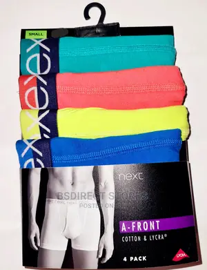 NEXT Bright Colour A-front Luxury Men Cotton Boxer Pack Of 4