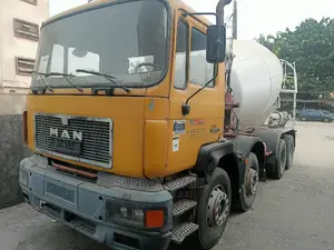 Man Diesel Mixer Truck 12tyres Direct Belgium 2002 Yellow