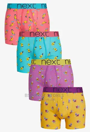 NEXT a-Front Fun-Fruits Luxury Men Cotton Boxers Pack of 4