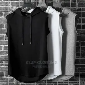 3in1 Sleeveless Hoodie Tees