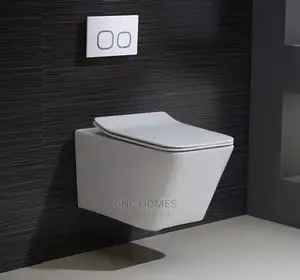 Square Wall Hung WC Turkey Set