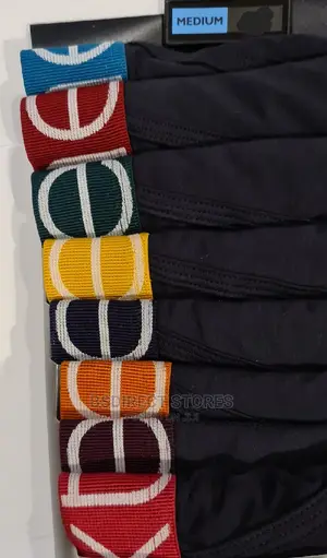 NEXT Navy Coloured Waistband a-Front Luxury Boxers Pack of 8