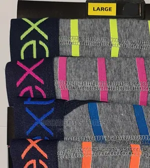 NEXT A-front Neon Stripe Luxury Men Cotton Boxers Pack Of 4