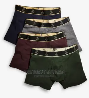 NEXT a-Front Dark Colours Luxury Men Cotton Boxers Pack of 4