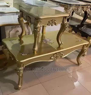 Royal Turkish Centre Table With Two Side Stools