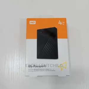 For External Storage 4TB WD My Passport External Hard Drive
