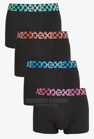 NEXT Hipsters Luxury Men Cotton Boxers Pack of 4