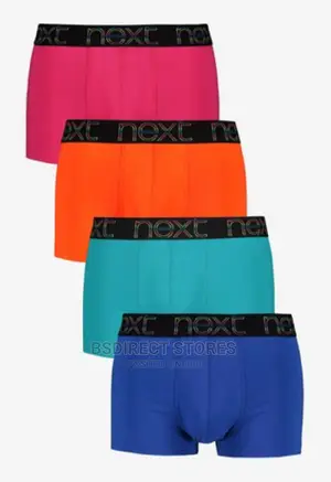 NEXT Hipsters Multi Neon Waistband Luxury Boxers Pack of 4