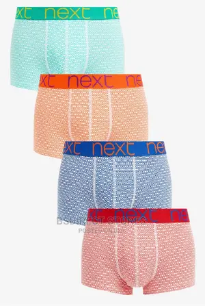 NEXT Hipsters Geometric Luxury Men Cotton Boxers Pack of 4