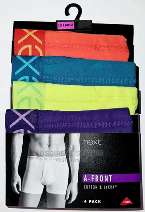 NEXT Hipsters Bright Colours Luxury Cotton Boxers Pack of 4
