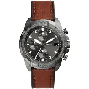 Original FOSSIL Leather Strap Band Watch Available in Store