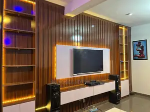 Modern Tv Panel/Console With Ld Light