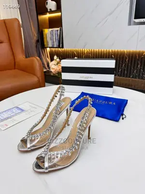 Original AQUAZZURA Leather Heels Available in Store