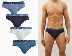 NEXT Blues Hipsters Briefs Luxury Men Boxers Pack of 4