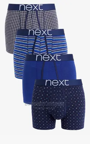 NEXT Signature a-Front Blue Pattern Fabric Bamboo Rich