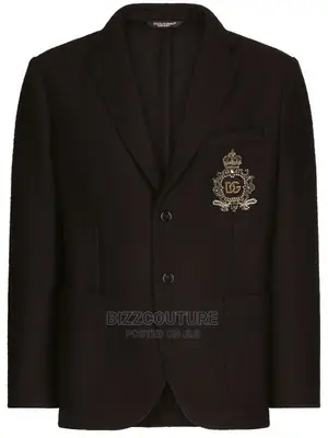 Original DOLCE GABBANA Logo Crest Blazer Available Instore